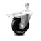 Service Caster 4 Inch Phenolic Swivel 1/2 Inch Threaded Stem Caster with Total Lock Brake SCC SCC-TSTTL20S414-PHR-121315 - alternate 1